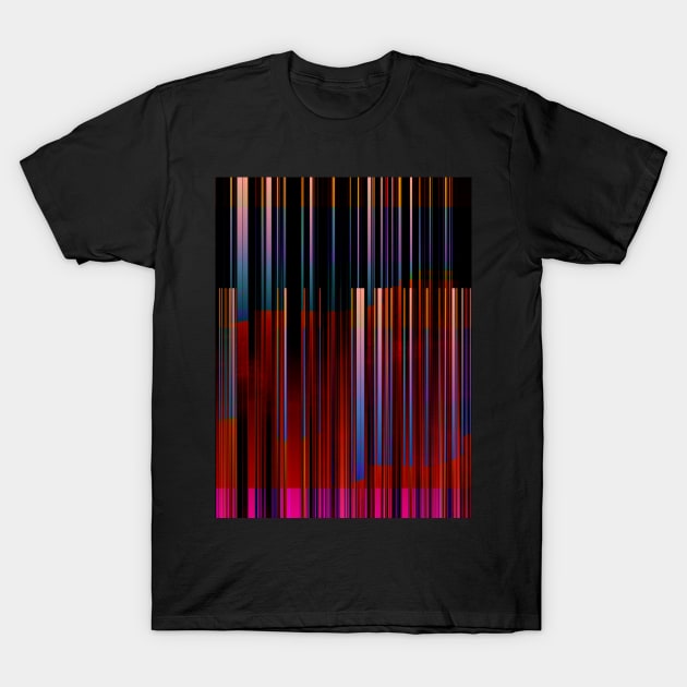 topolinea red blue pink T-Shirt by Uniquepixx